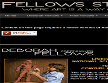 Tablet Screenshot of fellowsstudios.com